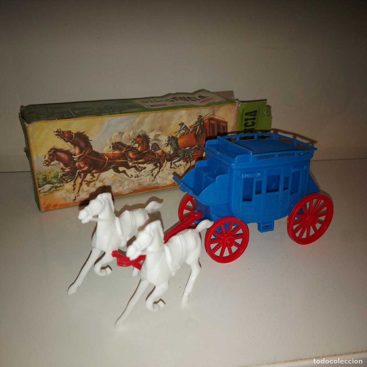 Juguetes antiguos y juegos de colecci&oacute;n: DILIGENCIA DEL OESTE, JUGUETE DE NACORAL