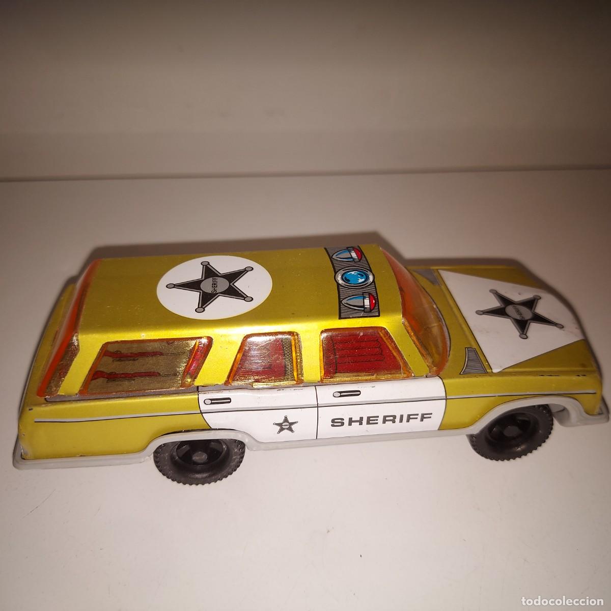 Juguetes antiguos y juegos de colecci&oacute;n: COCHE MERCEDES RANCHERA POLICIA