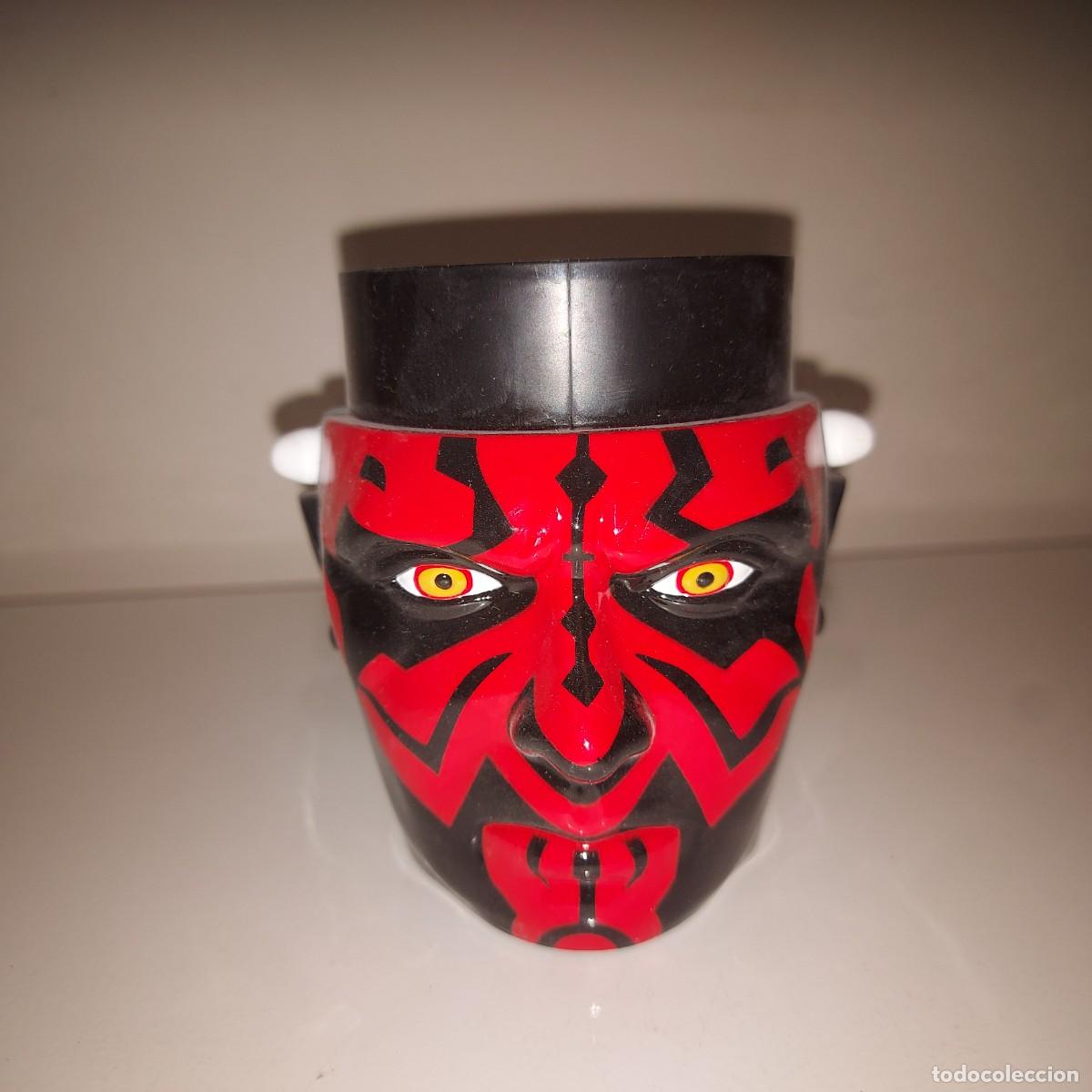 Juguetes antiguos y juegos de colecci&oacute;n: TAZA DE DARTH MAUL - STAR WARS - LA AMENAZA FANTASMA - KELLOGG'S - KELLOGG.