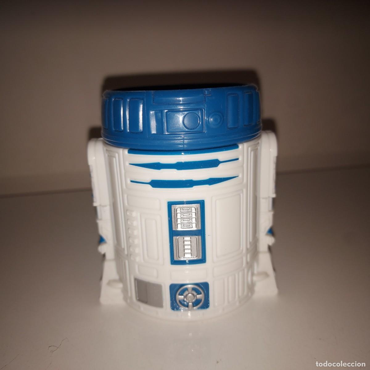Juguetes antiguos y juegos de colecci&oacute;n: TAZA STAR WARS KELLOGG,S R2D2