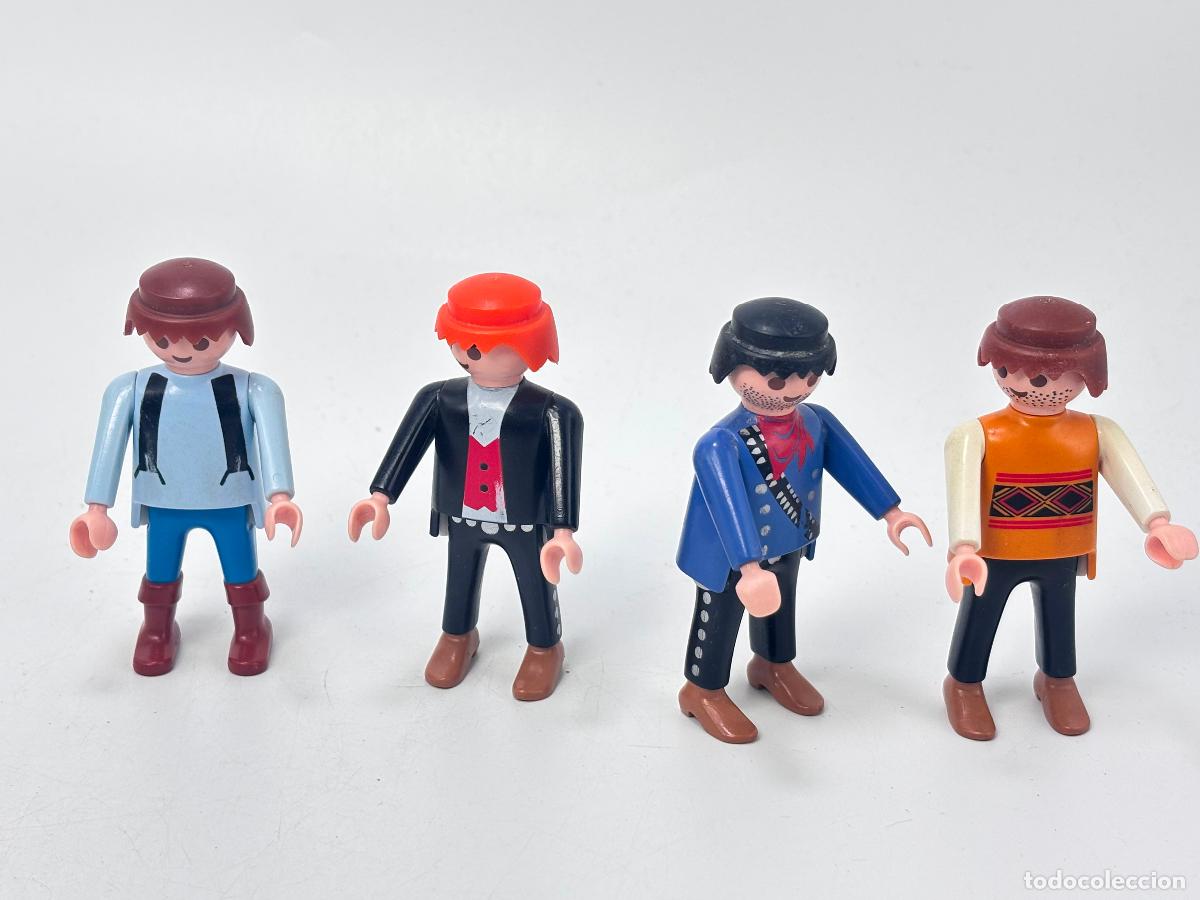 Juguetes antiguos y juegos de colecci&oacute;n: Playmobil lote figura oeste vaquero