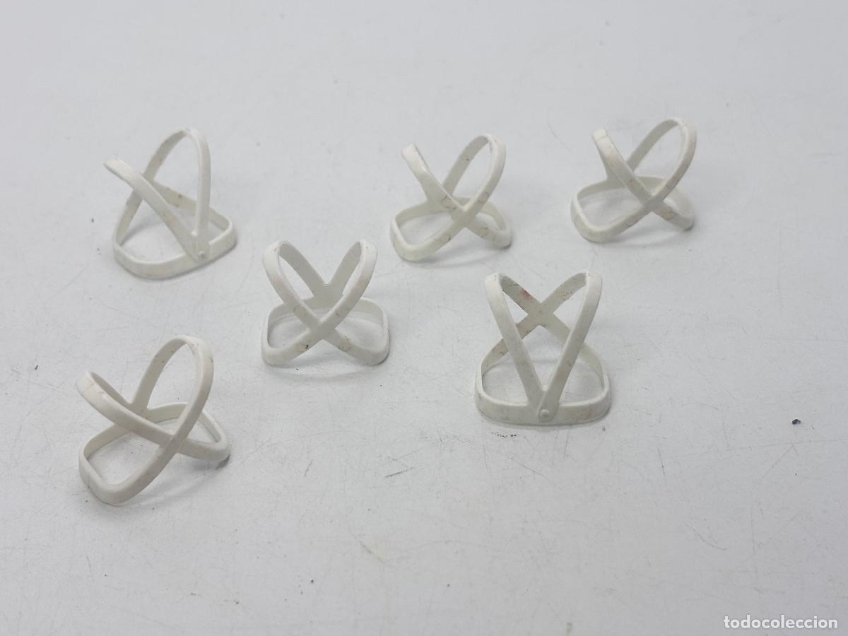 Juguetes antiguos y juegos de colecci&oacute;n: Playmobil lote chaleco peto soldado blanco