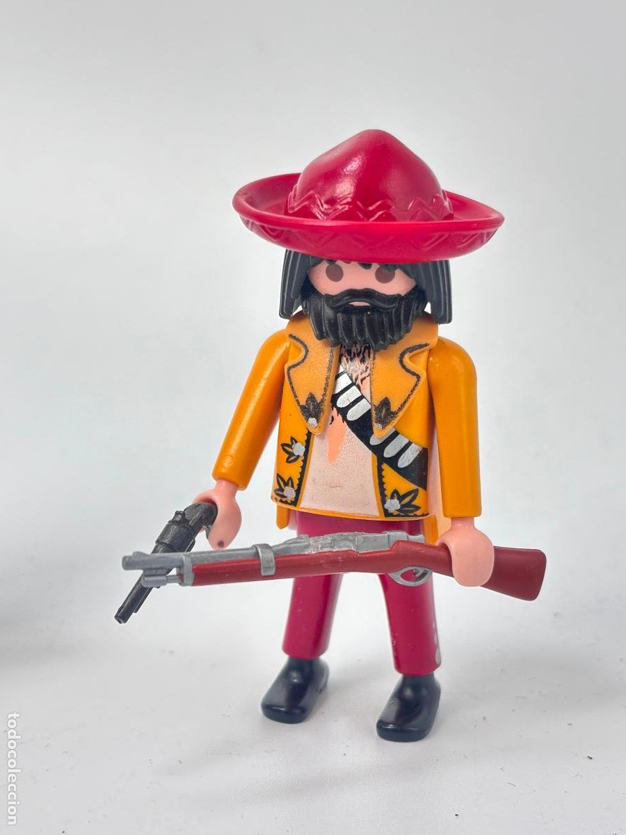 Juguetes antiguos y juegos de colecci&oacute;n: Playmobil 3035 figura contrabandista oeste