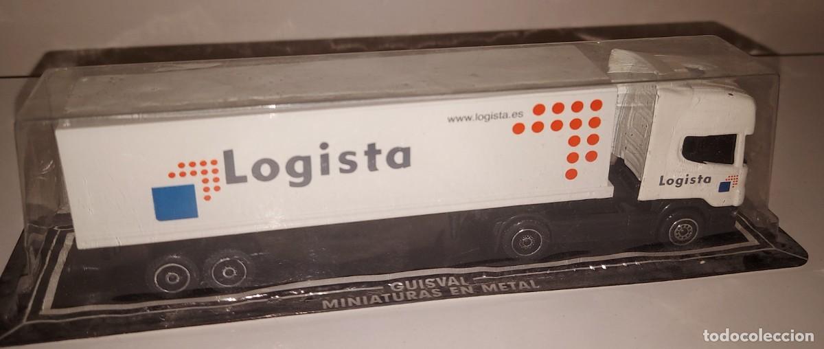 Juguetes antiguos y juegos de colecci&oacute;n: CAMION LOGISTA SCANIA DE GUISVAL