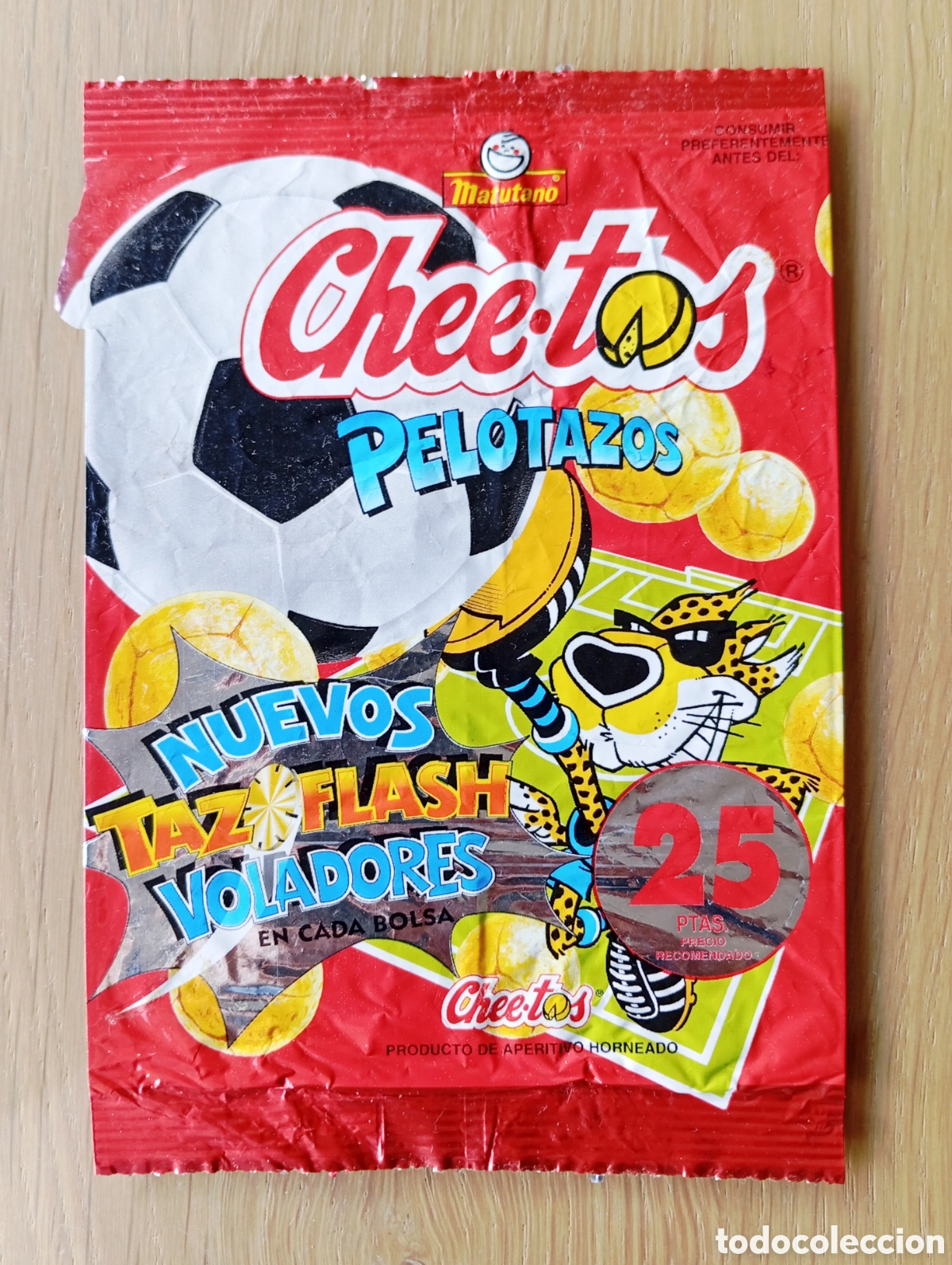 Juguetes antiguos y juegos de colecci&oacute;n: ENVASE PELOTAZOS TAZOS VOLADORES CHEETOS TAZOFLASH MATUTANO NO POK&Eacute;MON PHOSKITOS