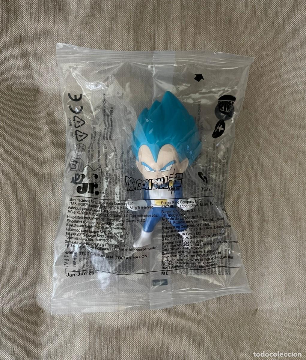 Juguetes antiguos y juegos de colecci&oacute;n: Figura Vegeta Dragon Ball Burger King
