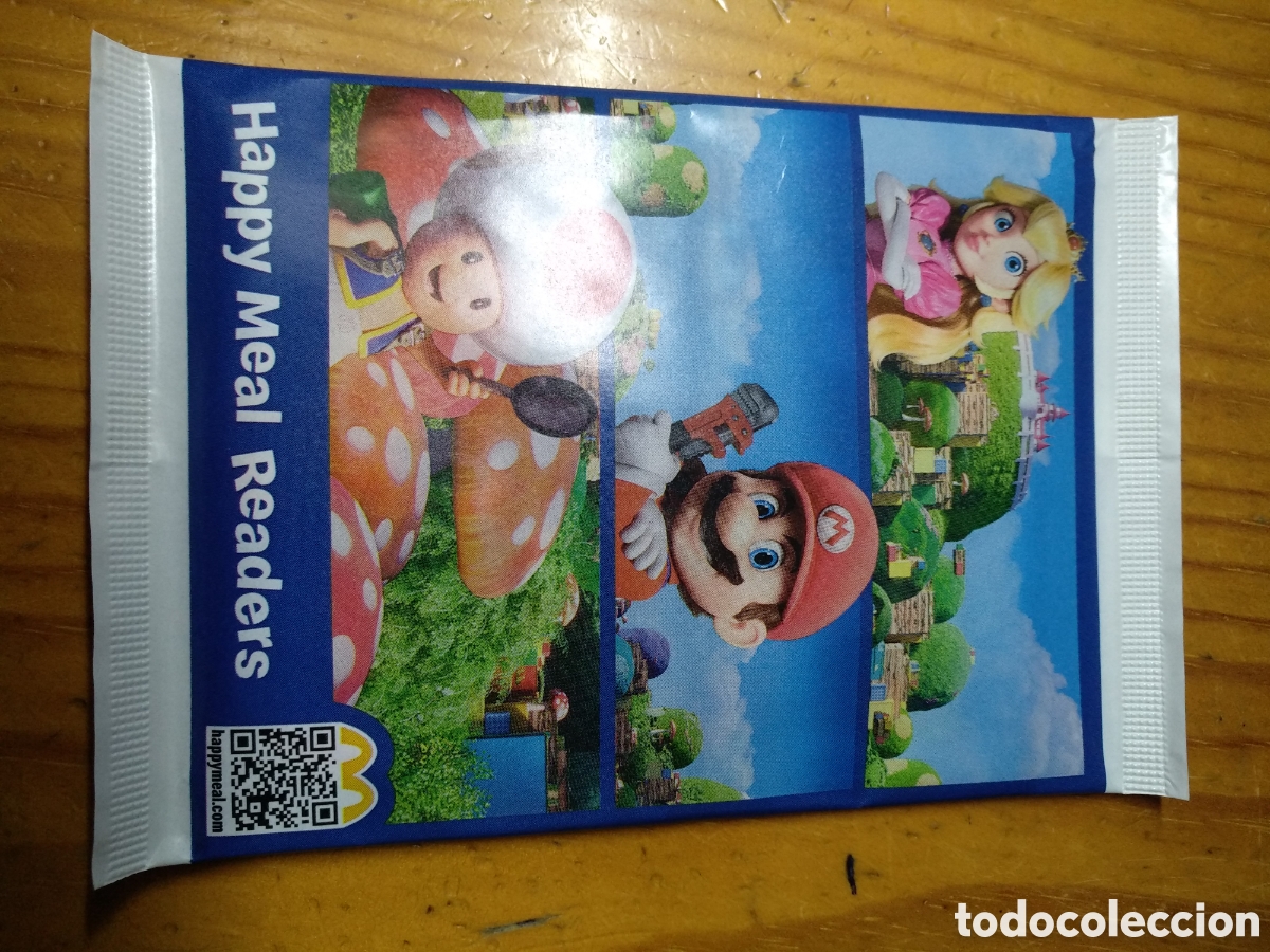 Juguetes antiguos y juegos de colecci&oacute;n: Librito Super Mario Galaxy Mcdonald's SIN ABRIR