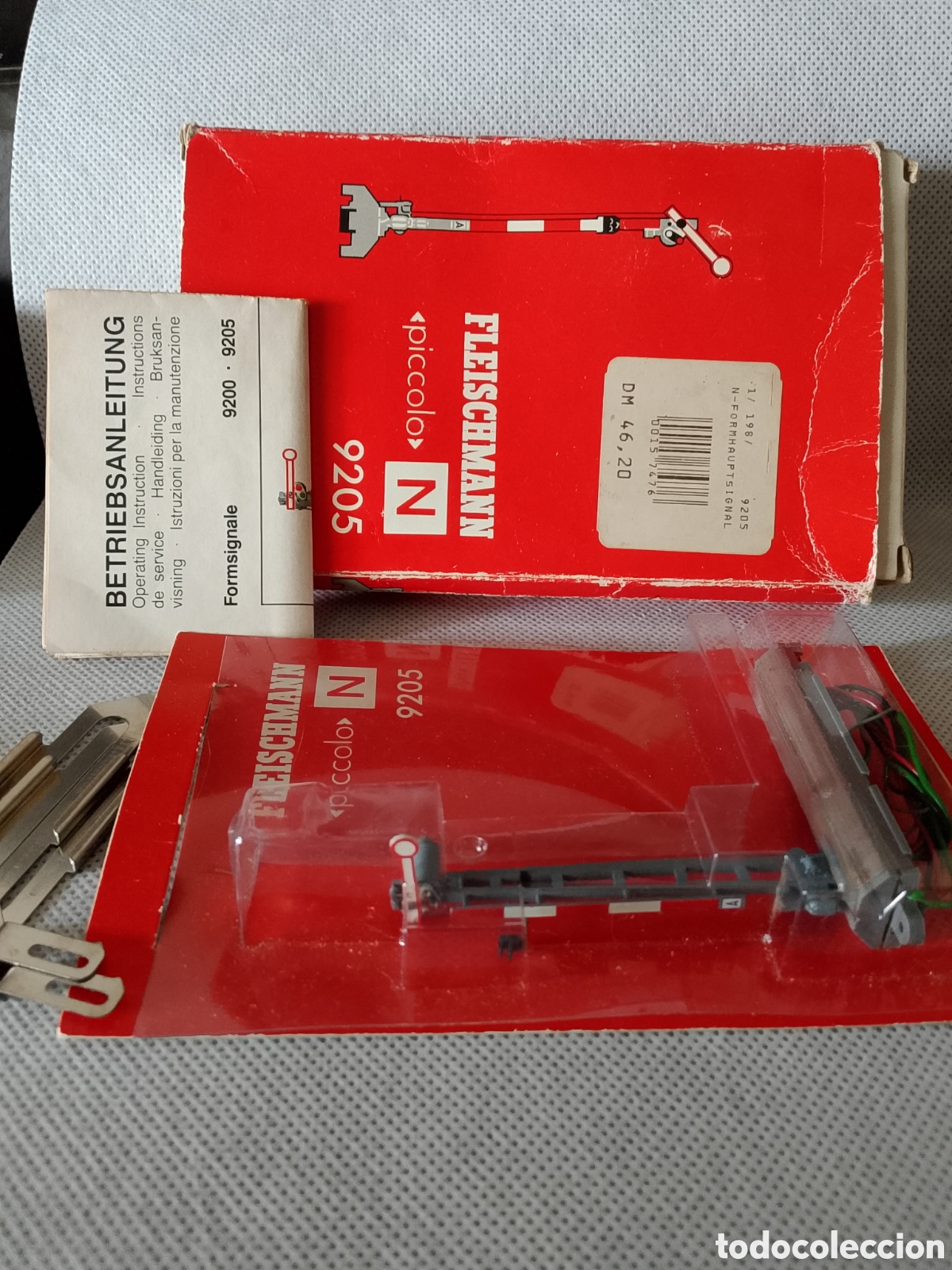 Juguetes antiguos y juegos de colecci&oacute;n: Se&ntilde;al fleischmann N 4205