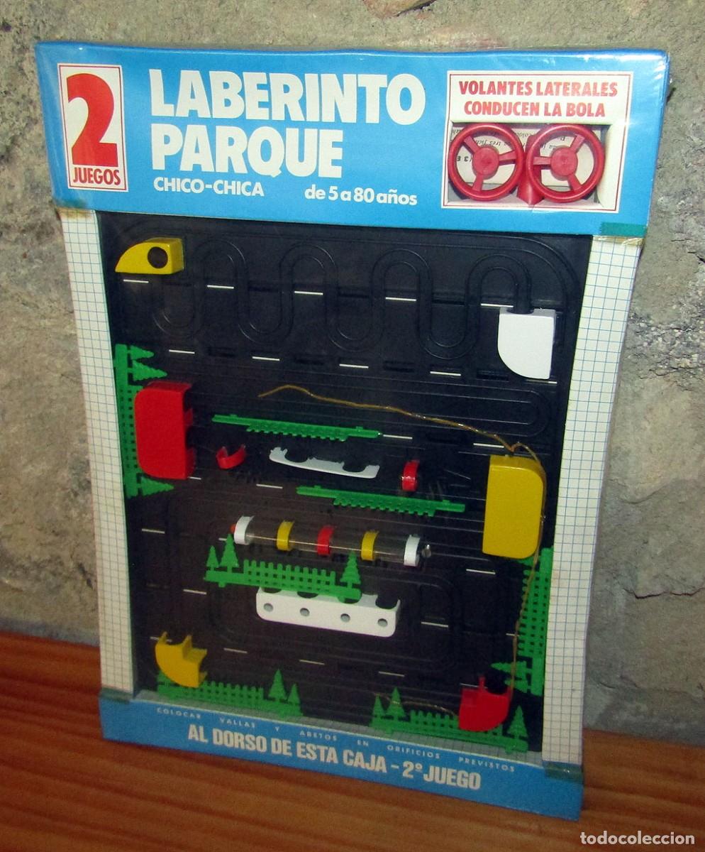 Juguetes antiguos y juegos de colecci&oacute;n: LABERINTO PARQUE - ANTIGUO JUEGO DE HABILIDAD CONDUCCION - NUEVO Y PRECINTADO - A&Ntilde;OS 80