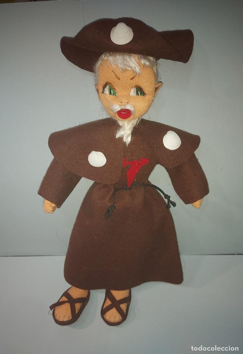 Juguetes antiguos y juegos de colecci&oacute;n: MU&Ntilde;ECO ANTIGUO DE UN PEREGRINO DEL CAMINO DE SANTIAGO, DE JUGUETES LAYNA , A&Ntilde;OS 60