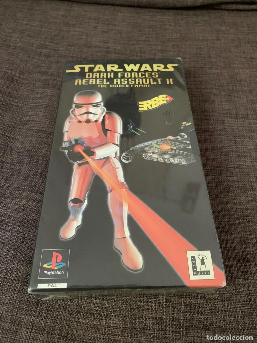 Juguetes antiguos y juegos de colecci&oacute;n: VHS. STAR WARS. DARK FORCES. PLAYSTATION. PRECINTADA