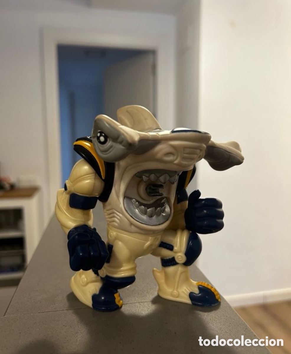 Juguetes antiguos y juegos de colecci&oacute;n: Street Sharks Space Force Jab