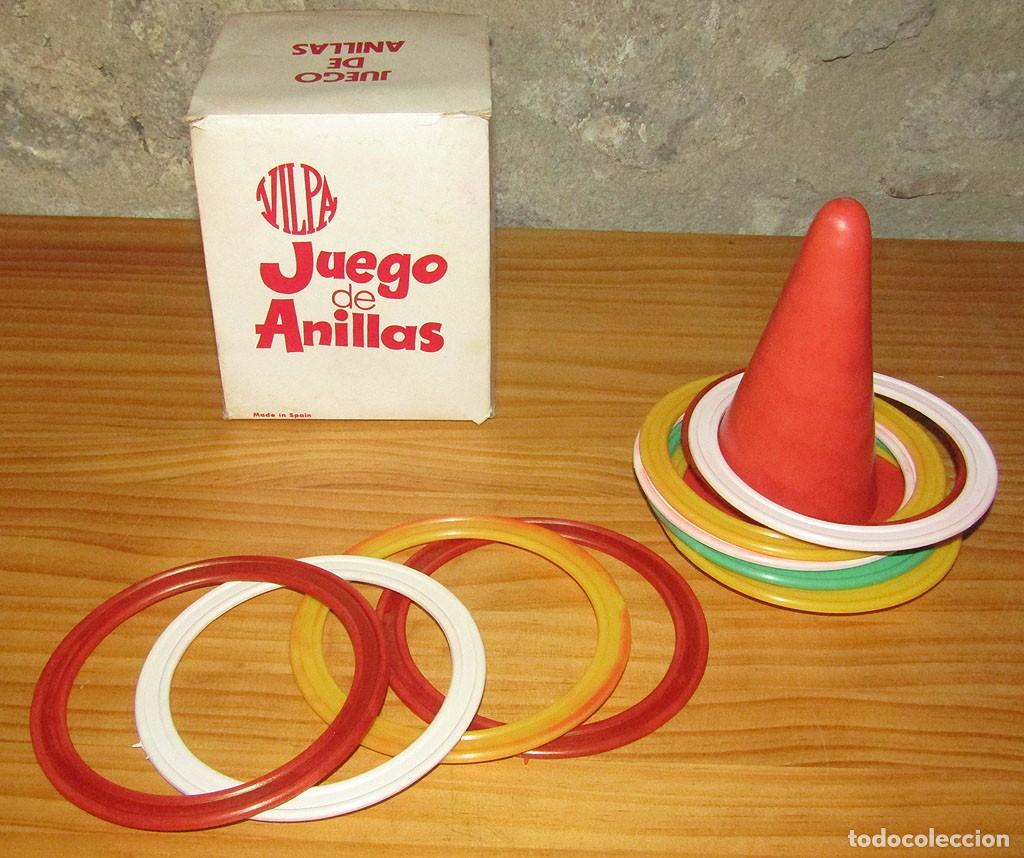 Juguetes antiguos y juegos de colecci&oacute;n: ANTIGUO JUEGO DE ANILLAS DE VILPA - A&Ntilde;OS 60/70 - EN SU CAJA ORIGINAL