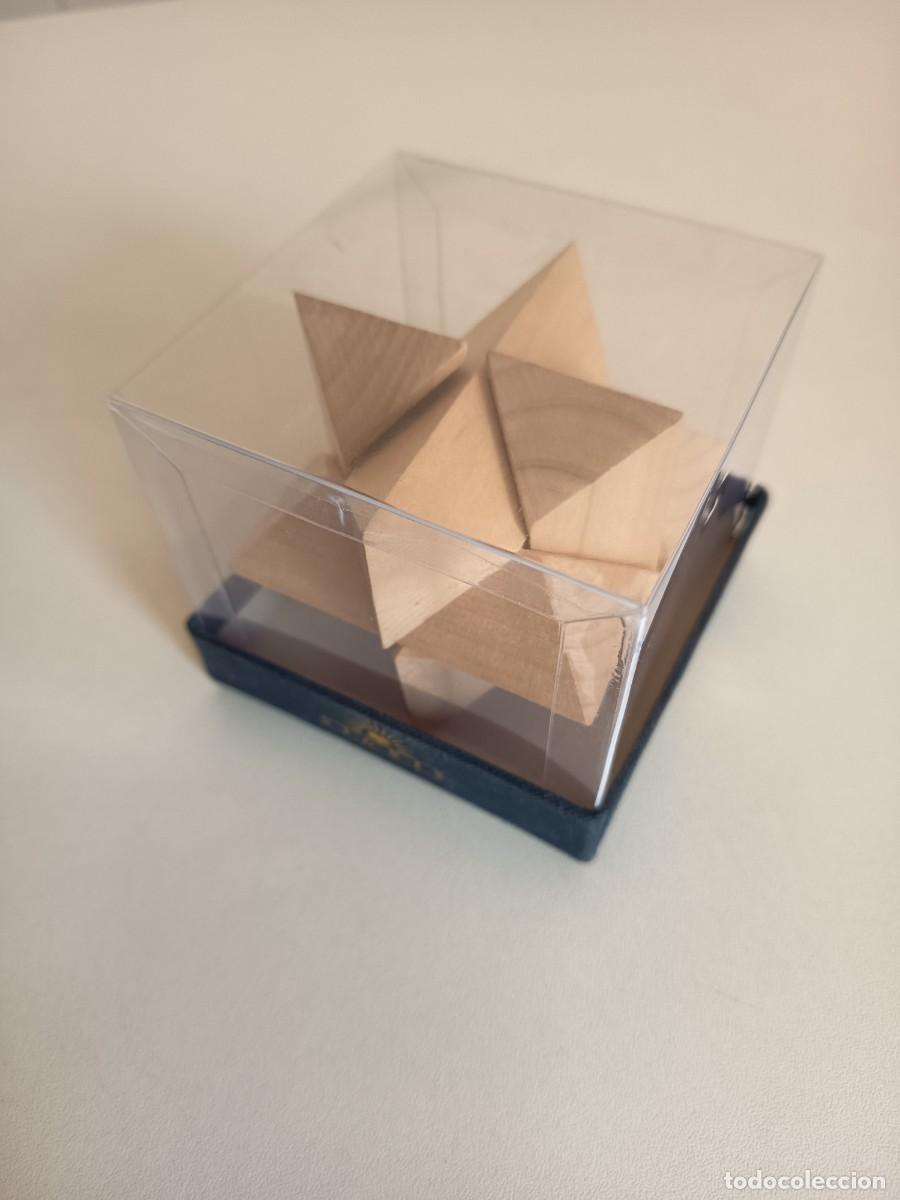 Juguetes antiguos y juegos de colecci&oacute;n: Juego puzzle de ingenio rompecabezas 3D.