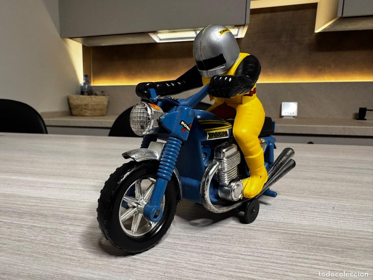 Jouets Anciens et Jeux de collection: MOTO HONDA CON PILOTO A&Ntilde;OS70