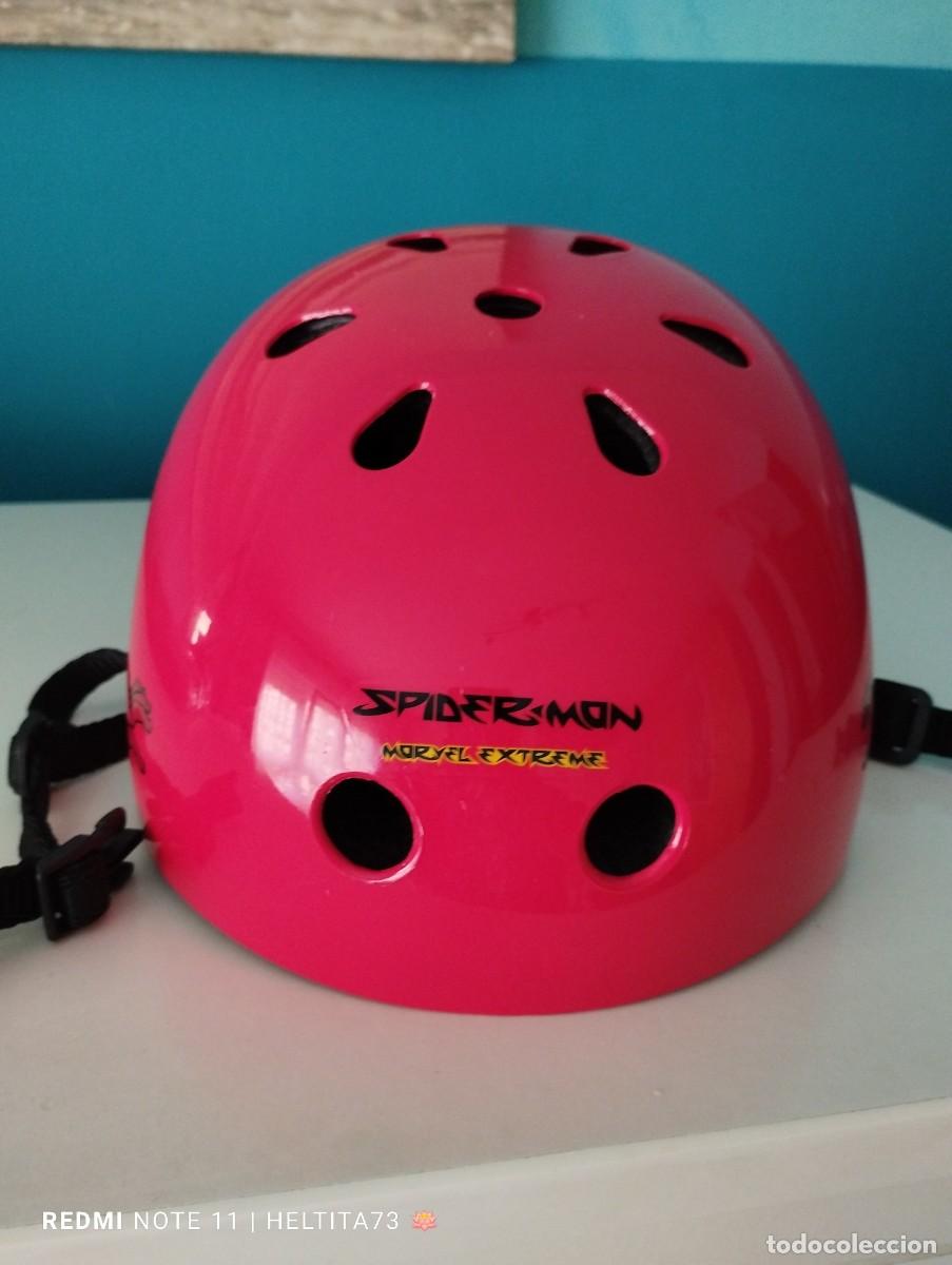 Juguetes antiguos y juegos de colecci&oacute;n: Casco &rdquo;Spiderman&rdquo;, Oxelo