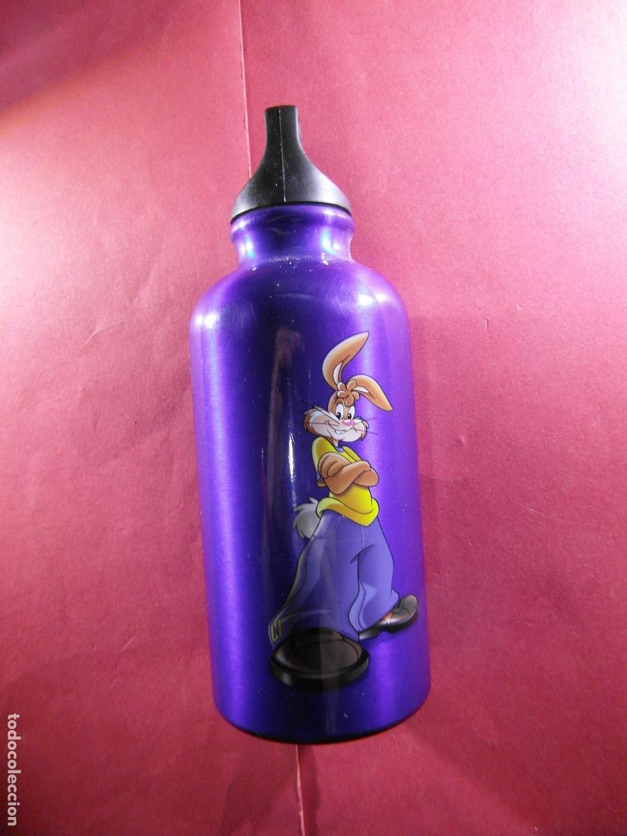 Juguetes antiguos y juegos de colecci&oacute;n: NESQUICK - BOTELLA DE AGUA CON QUICKY Quick Bunny
