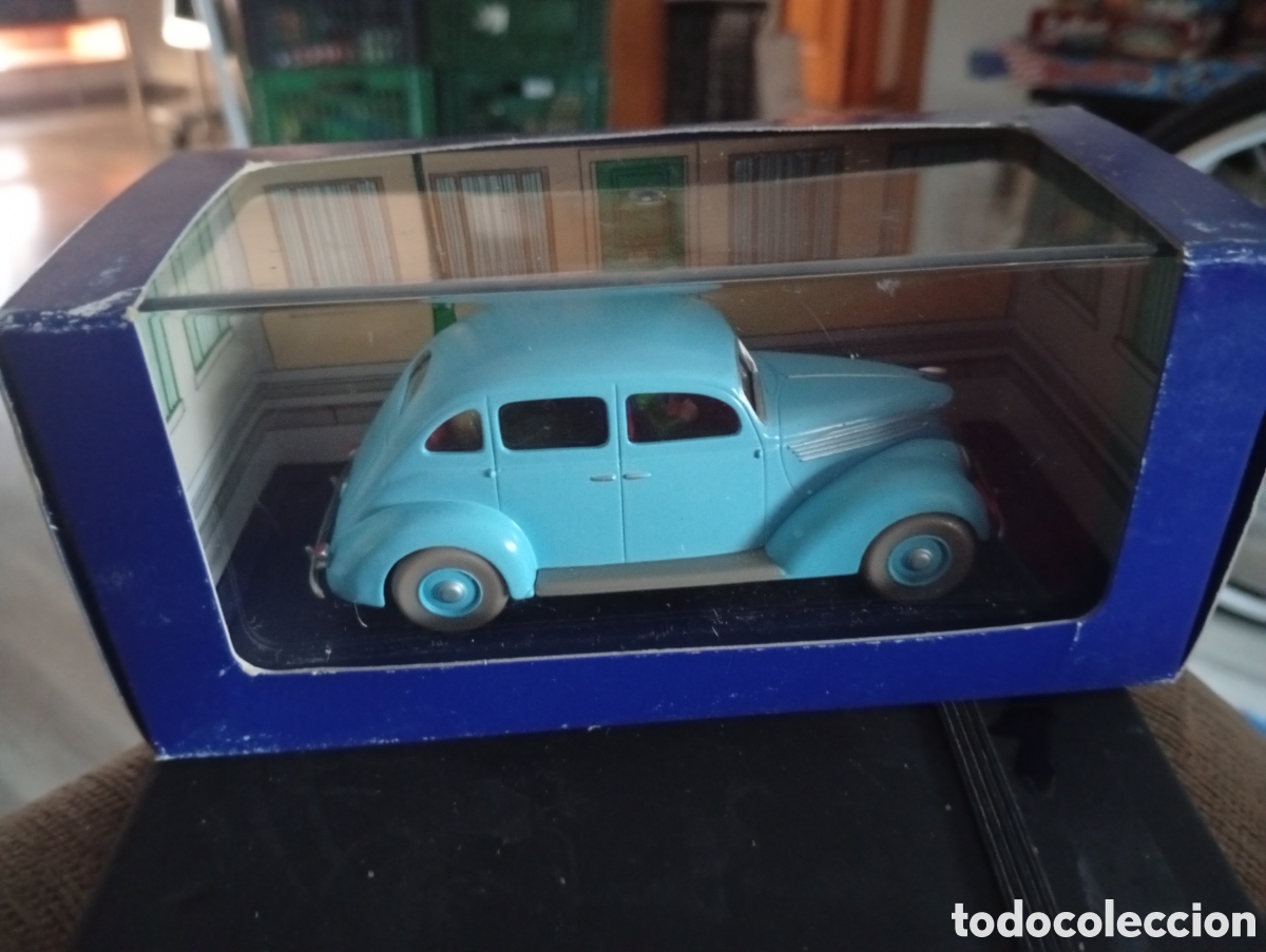 Juguetes antiguos y juegos de colecci&oacute;n: Coche tin tin nuevo en caja
