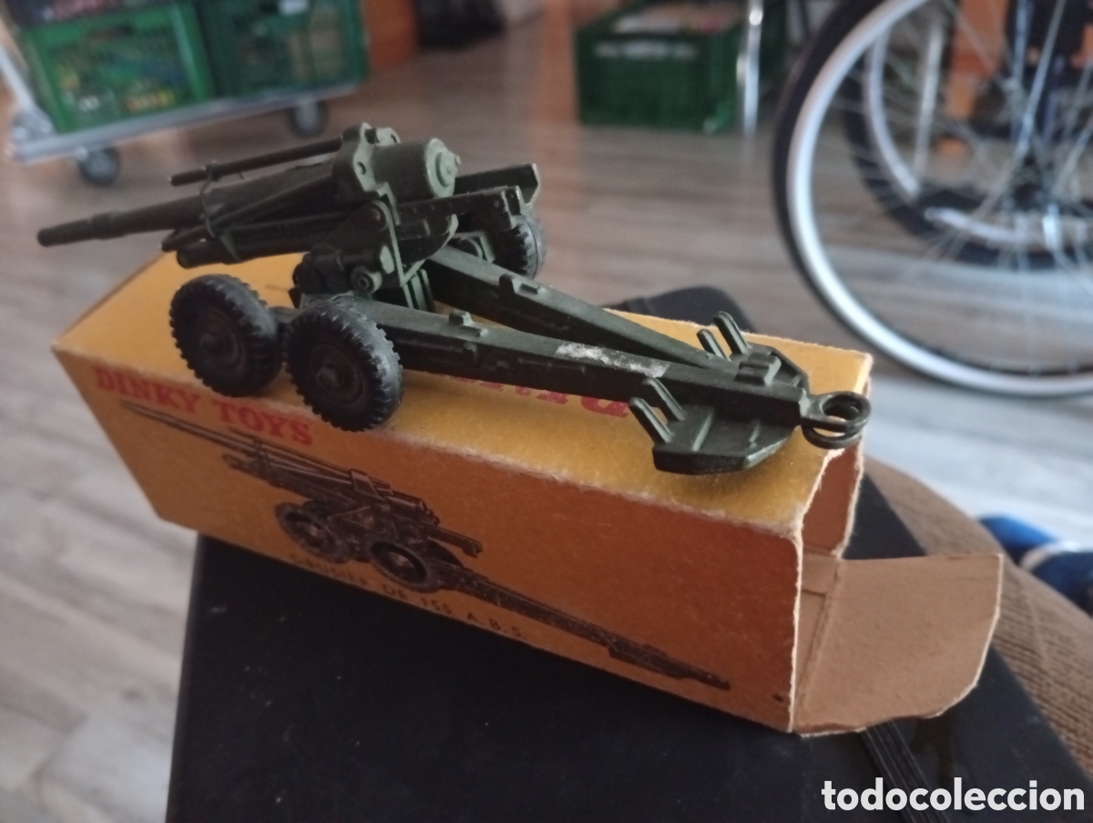 Juguetes antiguos y juegos de colecci&oacute;n: Ca&ntilde;&oacute;n dinky toys nuevo