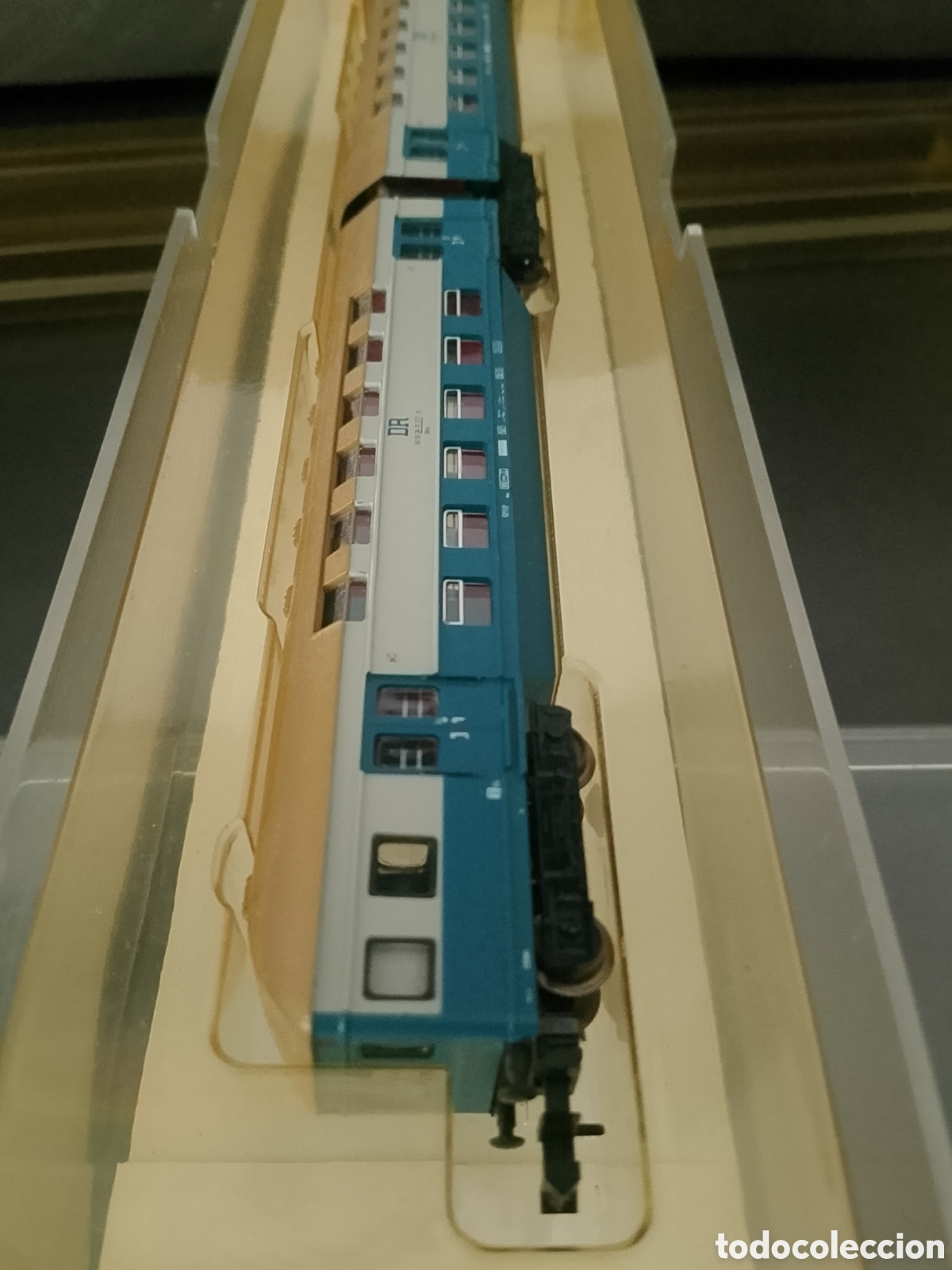 Juguetes antiguos y juegos de colecci&oacute;n: Coche tren Minitrix 13390