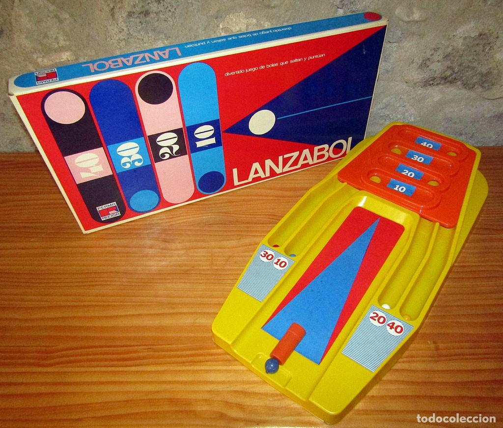 Juguetes antiguos y juegos de colecci&oacute;n: LANZABOL, DE PERMA - ANTIGUO JUEGO DE PUNTER&Iacute;A - NUEVO A ESTRENAR Y EN SU CAJA ORIGINAL - A&Ntilde;OS 70