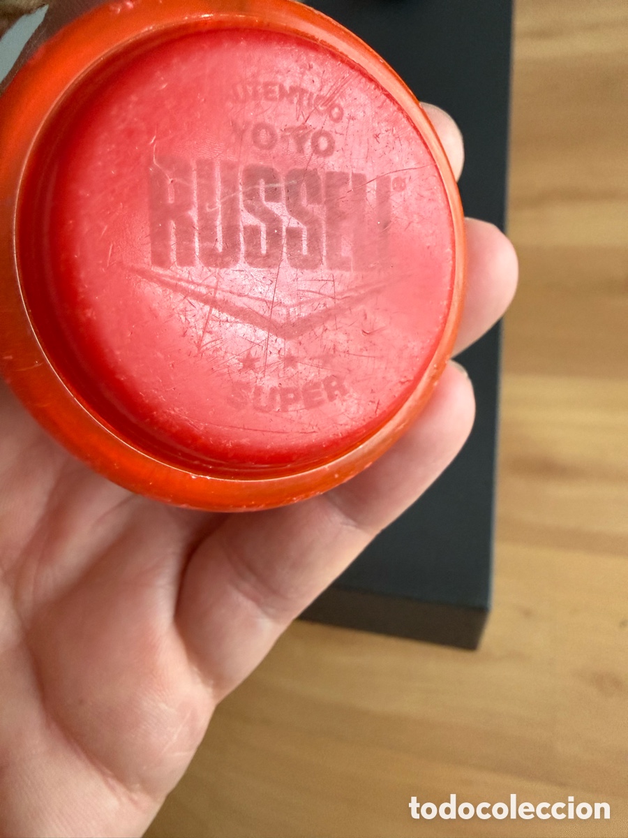 Juguetes antiguos y juegos de colecci&oacute;n: YO-YO. RUSSEL. SUPER. NARANJA. a&ntilde;os 80