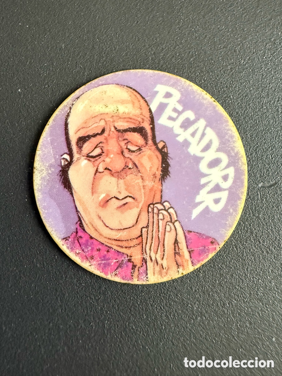 Juguetes antiguos y juegos de colecci&oacute;n: CHIQUI TAZO. n 3. PECADOR. Matutano