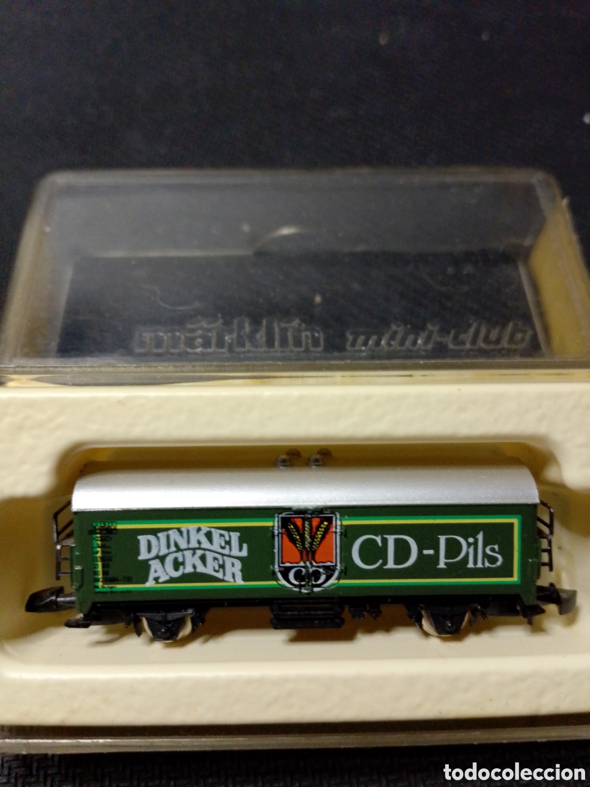 Antique Toys and Collectible Games: Vag&oacute;n de mercanc&iacute;as M&auml;rklin Dinkelacker CD-Pils