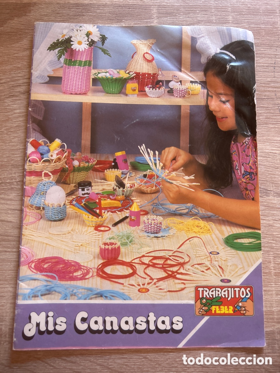 Juguetes antiguos y juegos de colecci&oacute;n: Instrucciones del juego mis canastas trabajitos de feber
