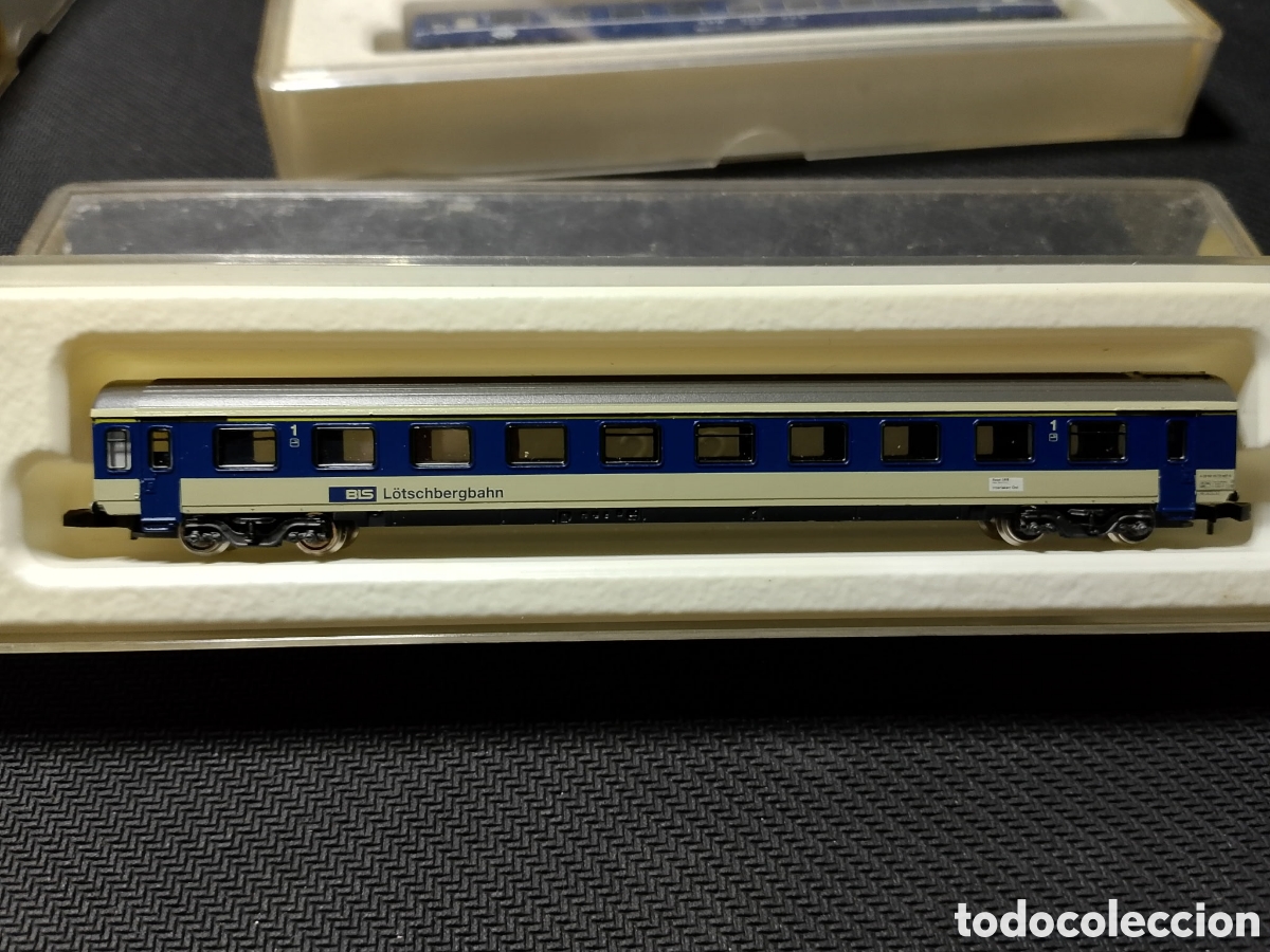 Juguetes antiguos y juegos de colecci&oacute;n: Coche de pasajeros M&auml;rklin Mini-Club