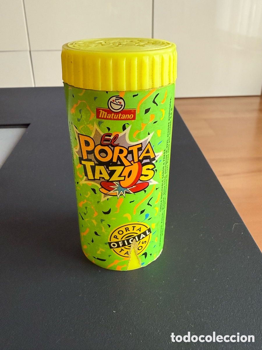 Juguetes antiguos y juegos de colecci&oacute;n: PORTA TAZOS. MATUTANO.