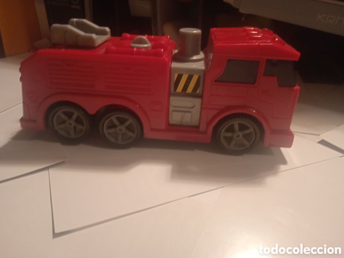 Juguetes antiguos y juegos de colecci&oacute;n: CAMION BOMBEROS METAL