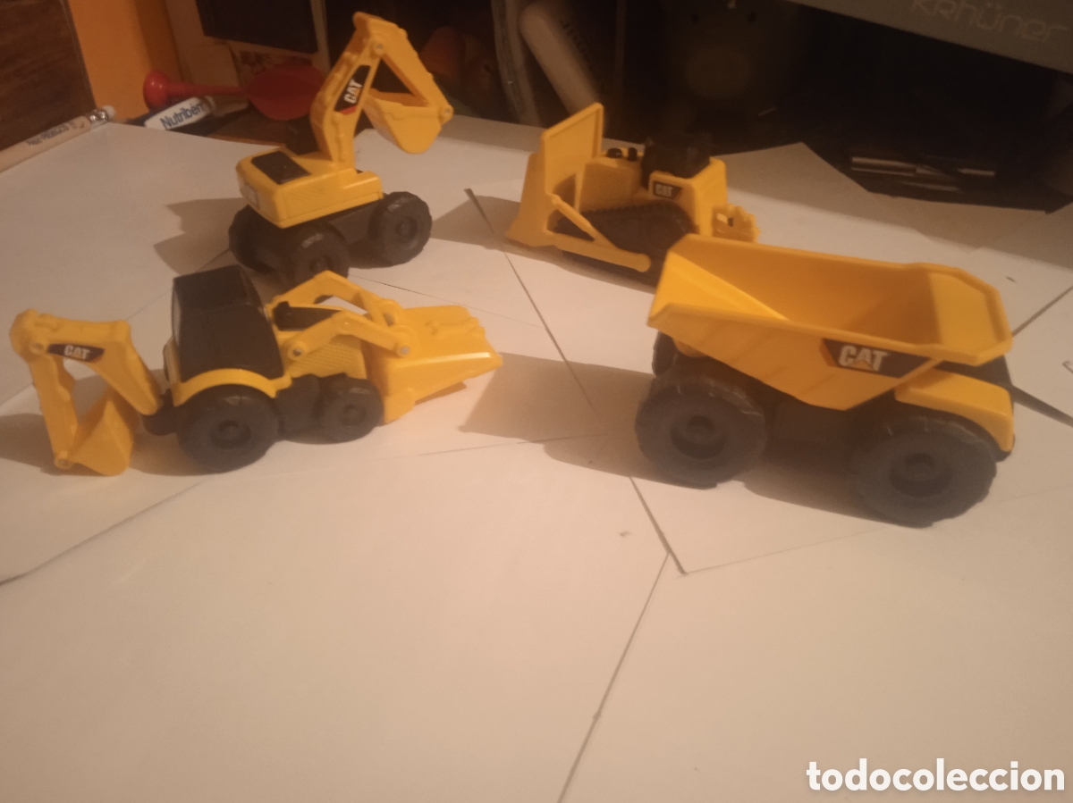 Juguetes antiguos y juegos de colecci&oacute;n: CUATRO MAQUINAS OBRAS