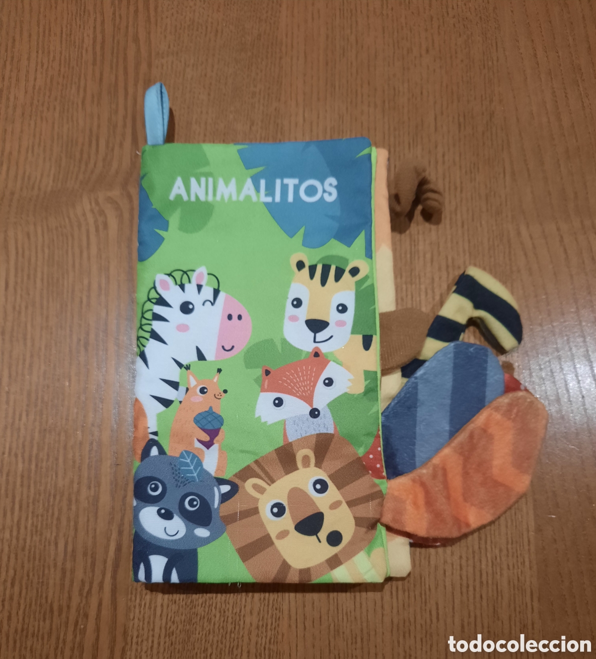 Juguetes antiguos y juegos de colecci&oacute;n: Libro texturas Animalitos
