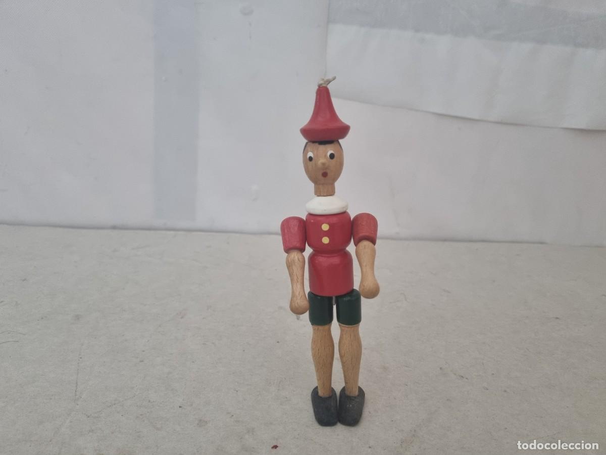 Juguetes antiguos y juegos de colecci&oacute;n: Figura de Pinocho de la casa Maestro Geppetto made in Italy