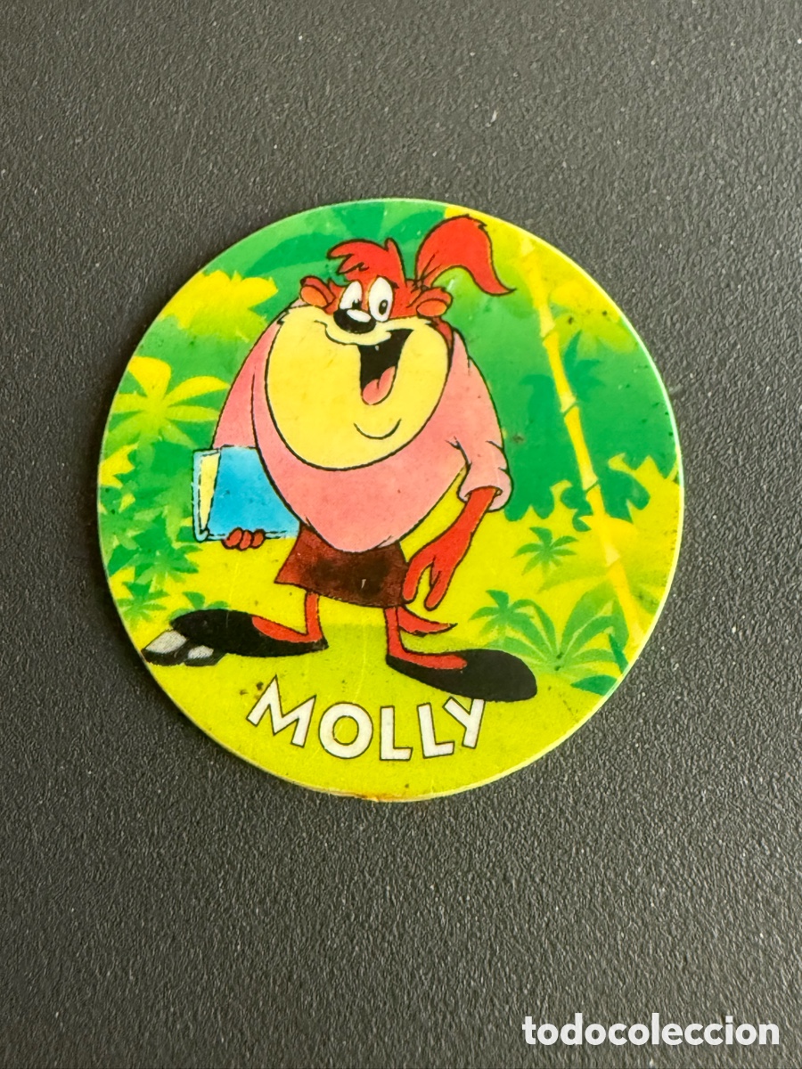 Juguetes antiguos y juegos de colecci&oacute;n: SUPER TAZO. TAZ MAN&Iacute;A n 74. MOLLY. Matutano