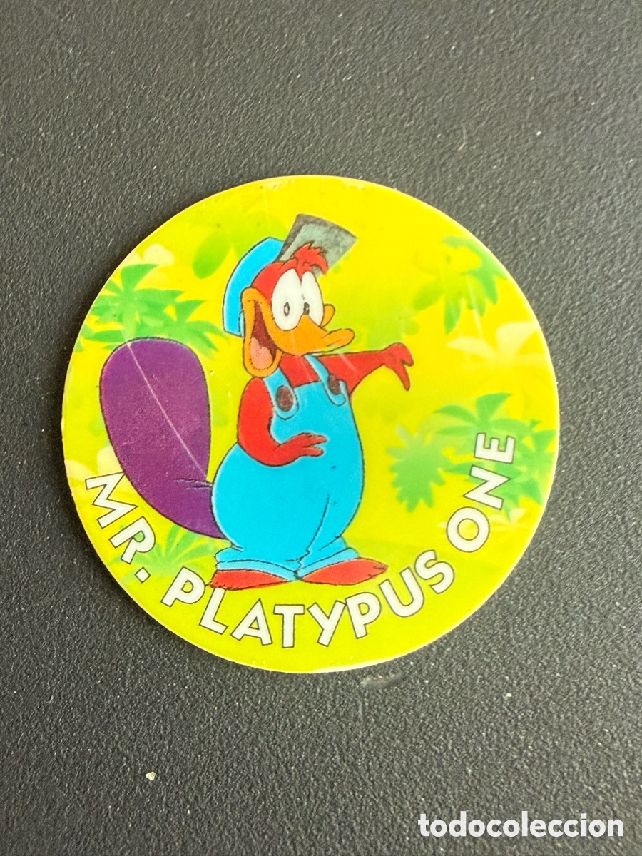 Juguetes antiguos y juegos de colecci&oacute;n: SUPER TAZO. TAZ MAN&Iacute;A. n 87. MR PLATYPUS ONE. Matutano