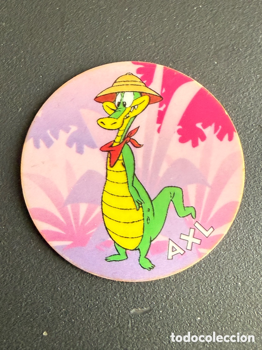 Juguetes antiguos y juegos de colecci&oacute;n: SUPER TAZO. TAZ MAN&Iacute;A n 79. AXL. Matutano