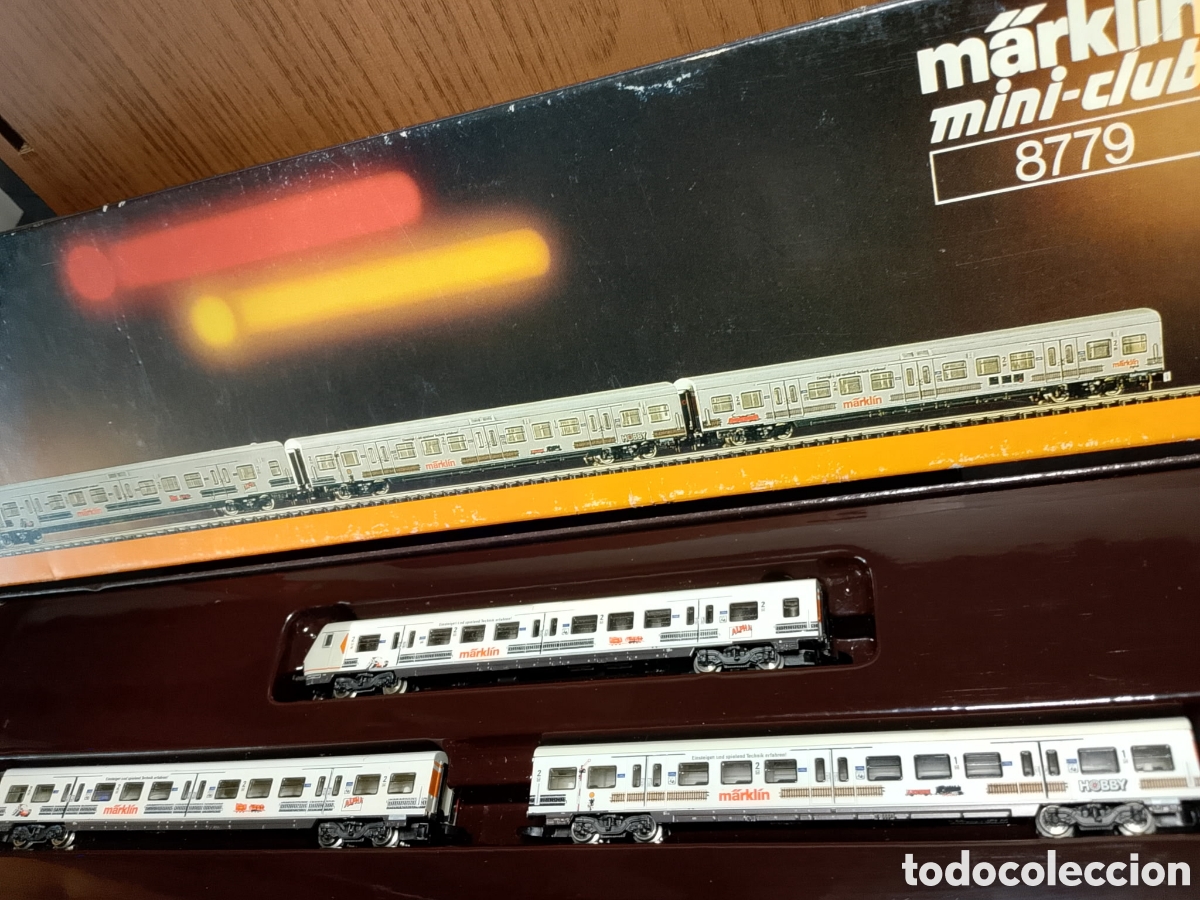 Juguetes antiguos y juegos de colecci&oacute;n: Set Vagones M&auml;rklin Mini-Club 8779