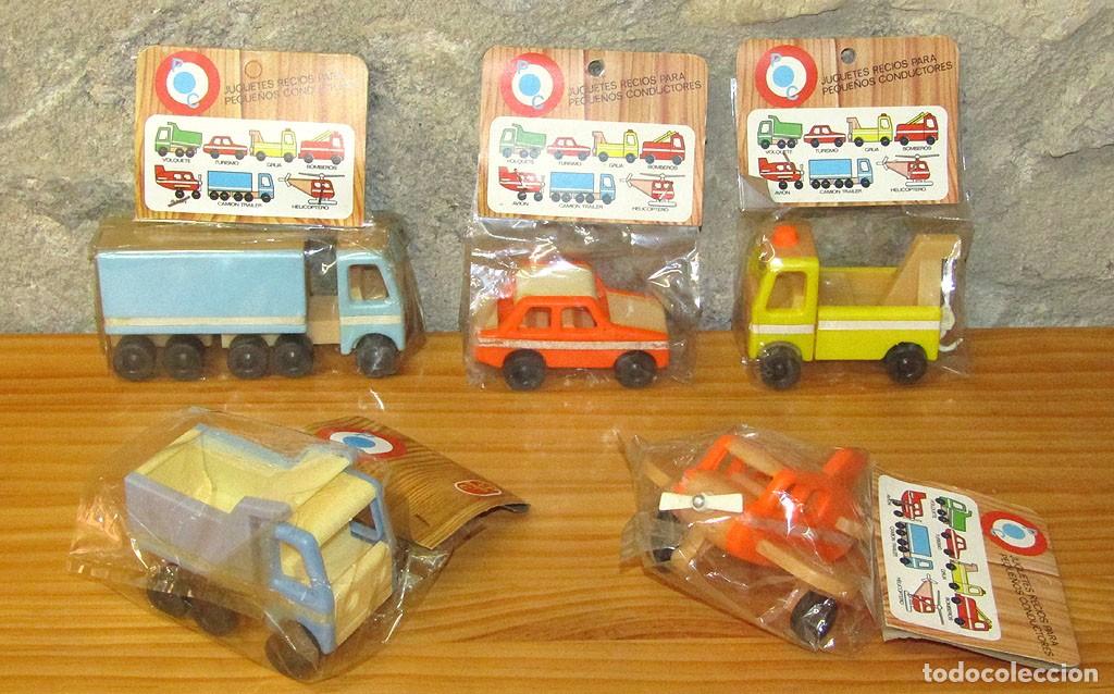 Juguetes antiguos y juegos de colecci&oacute;n: LOTE DE 5 VEH&Iacute;CULOS DE JUGUETES PEDRO COLOMER - NUEVOS Y EN SUS BOLSAS ORIGINALES. A&Ntilde;OS 70/80.
