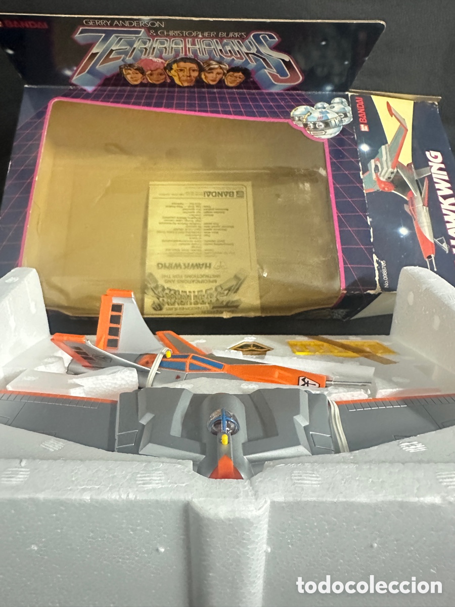 Juguetes antiguos y juegos de colecci&oacute;n: Terrahawks juguete Hawkwing Action Model Bandai