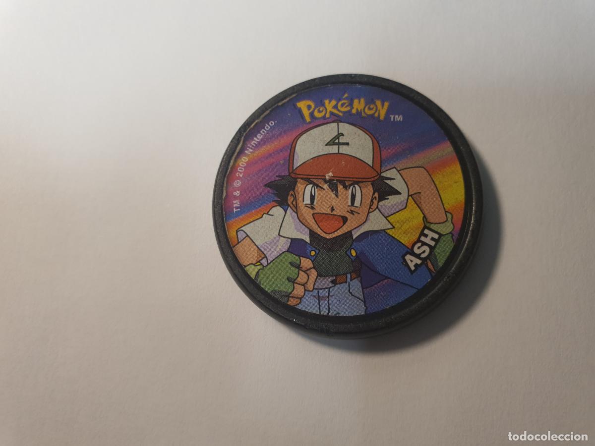 Juguetes antiguos y juegos de colecci&oacute;n: TAZO POKEMON -- A&Ntilde;O 2000 -- POKEMON MASTER TAZO - ESPA&Ntilde;A - ASH