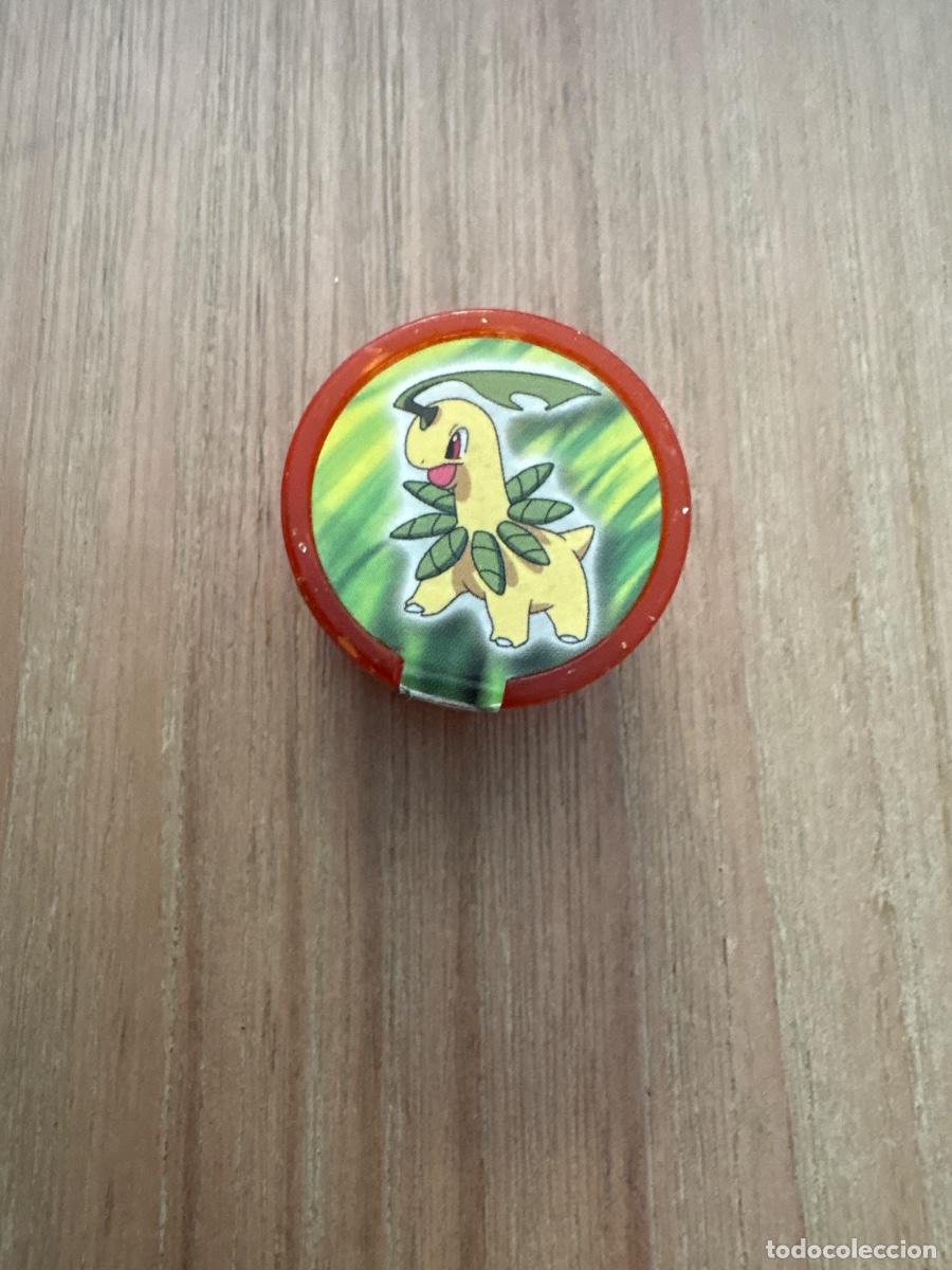 Juguetes antiguos y juegos de colecci&oacute;n: IK15. TAZO POKEMON ROLLER 2006 POKEMON NINTENDO N 21 BAYLEEF