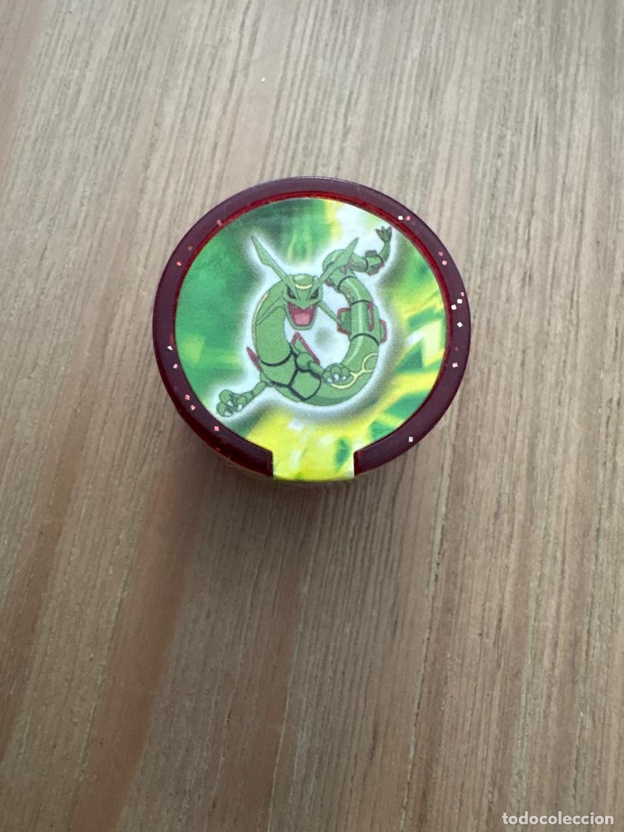 Juguetes antiguos y juegos de colecci&oacute;n: IK15. TAZO POKEMON ROLLER 2006 POKEMON NINTENDO N 53 RAYQUAZA