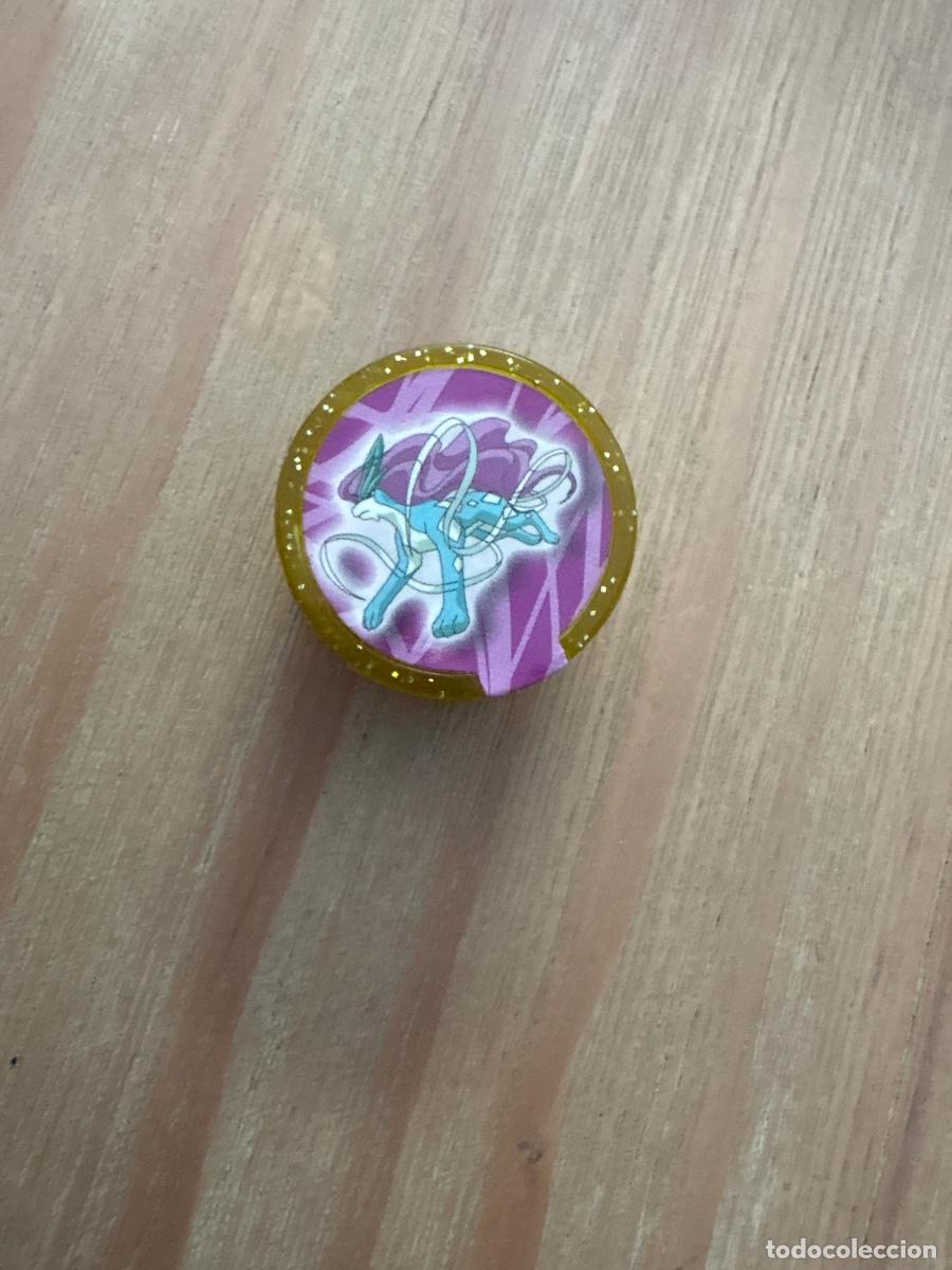 Brinquedos antigos e Jogos de cole&ccedil;&atilde;o: IK15. TAZO POKEMON ROLLER 2006 POKEMON NINTENDO N 33 SUICUNE