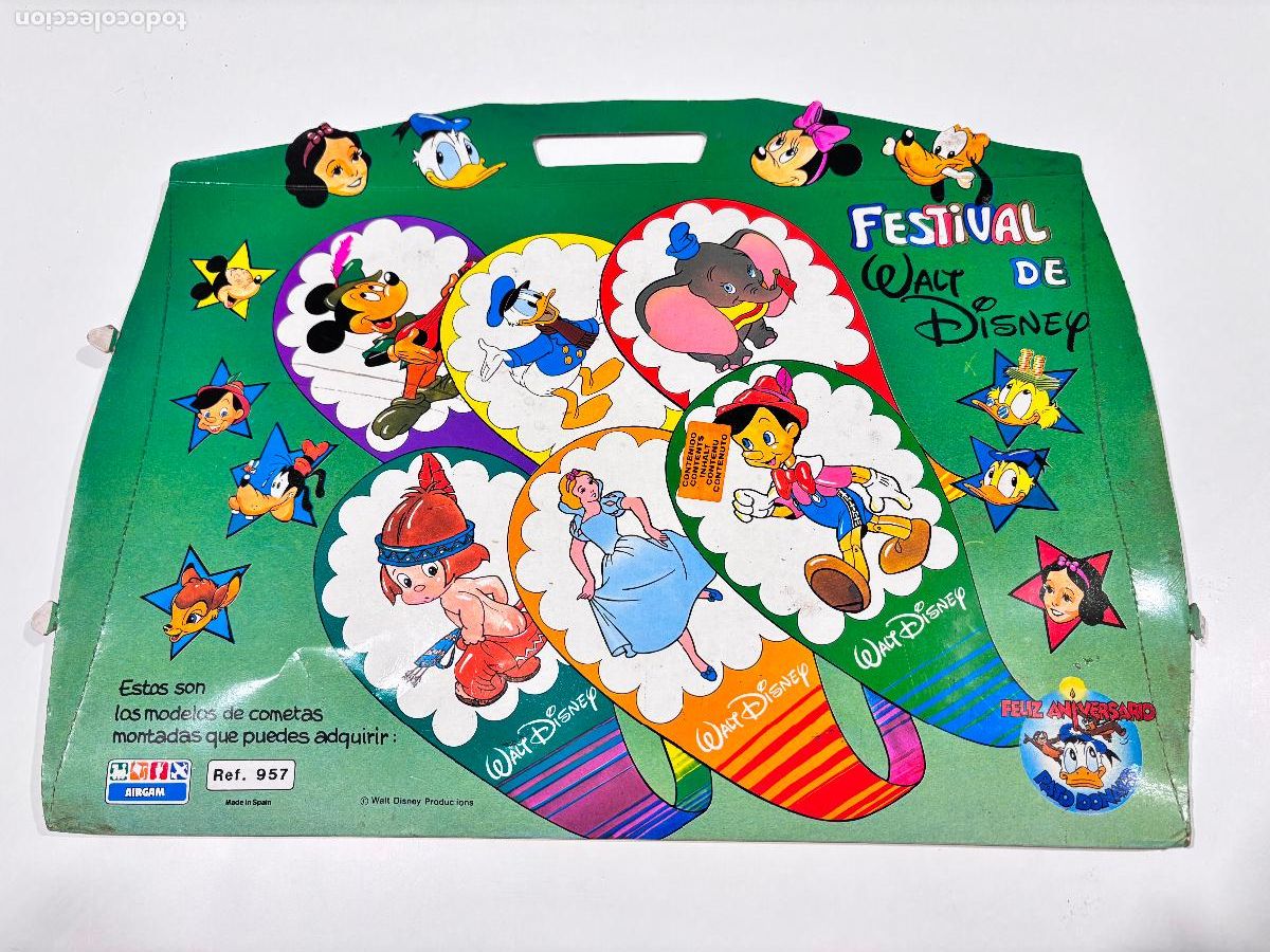 Juguetes antiguos y juegos de colecci&oacute;n: Airgan Walt disney cometa