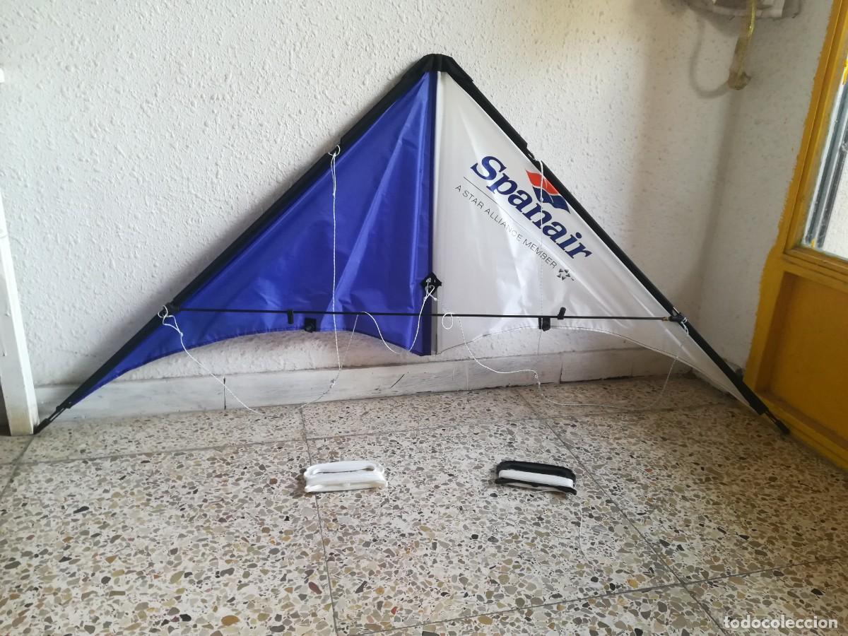 Juguetes antiguos y juegos de colecci&oacute;n: Cometa tipo Ala Delta Spanair