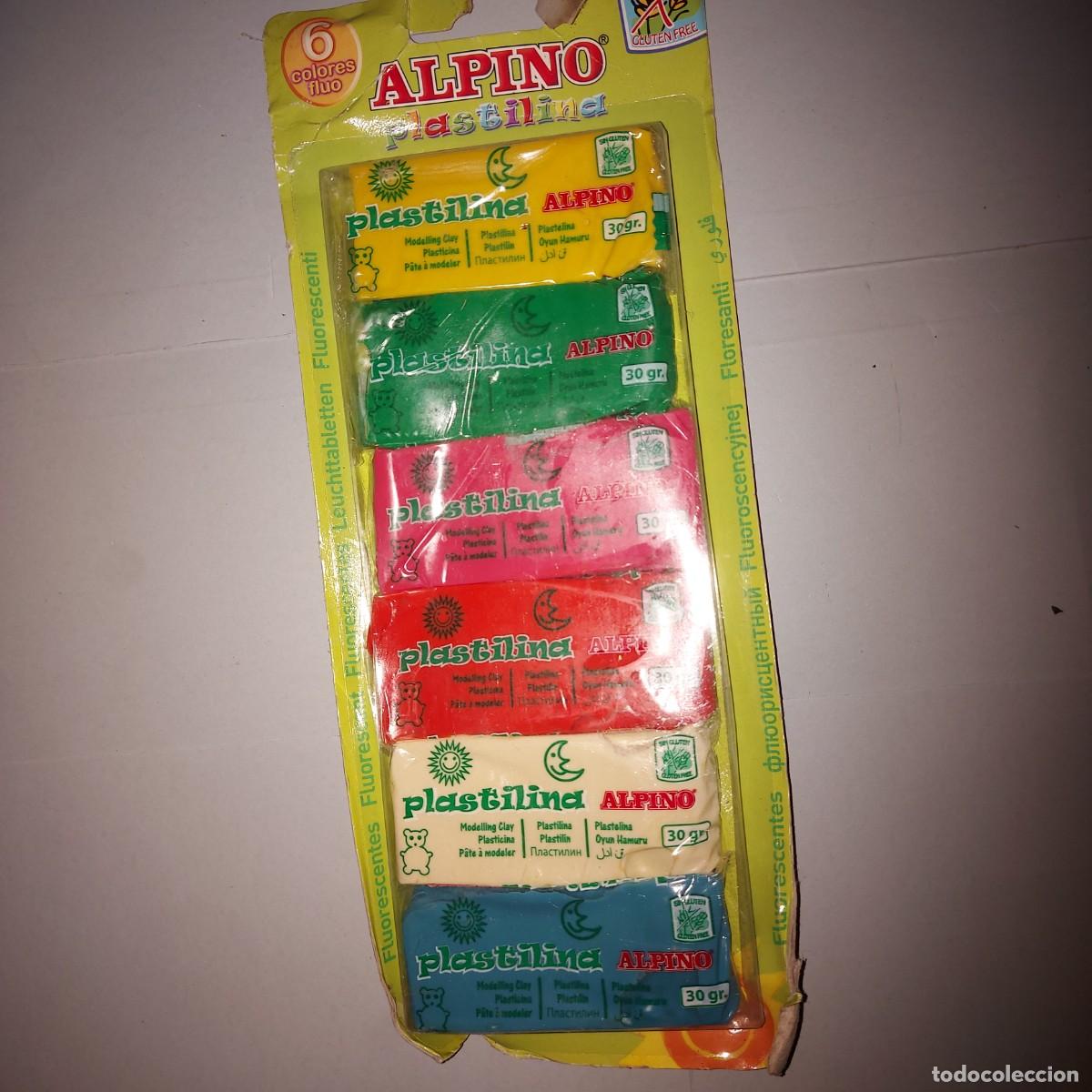 Juguetes antiguos y juegos de colecci&oacute;n: PLASTILINA MARCA ALPINO