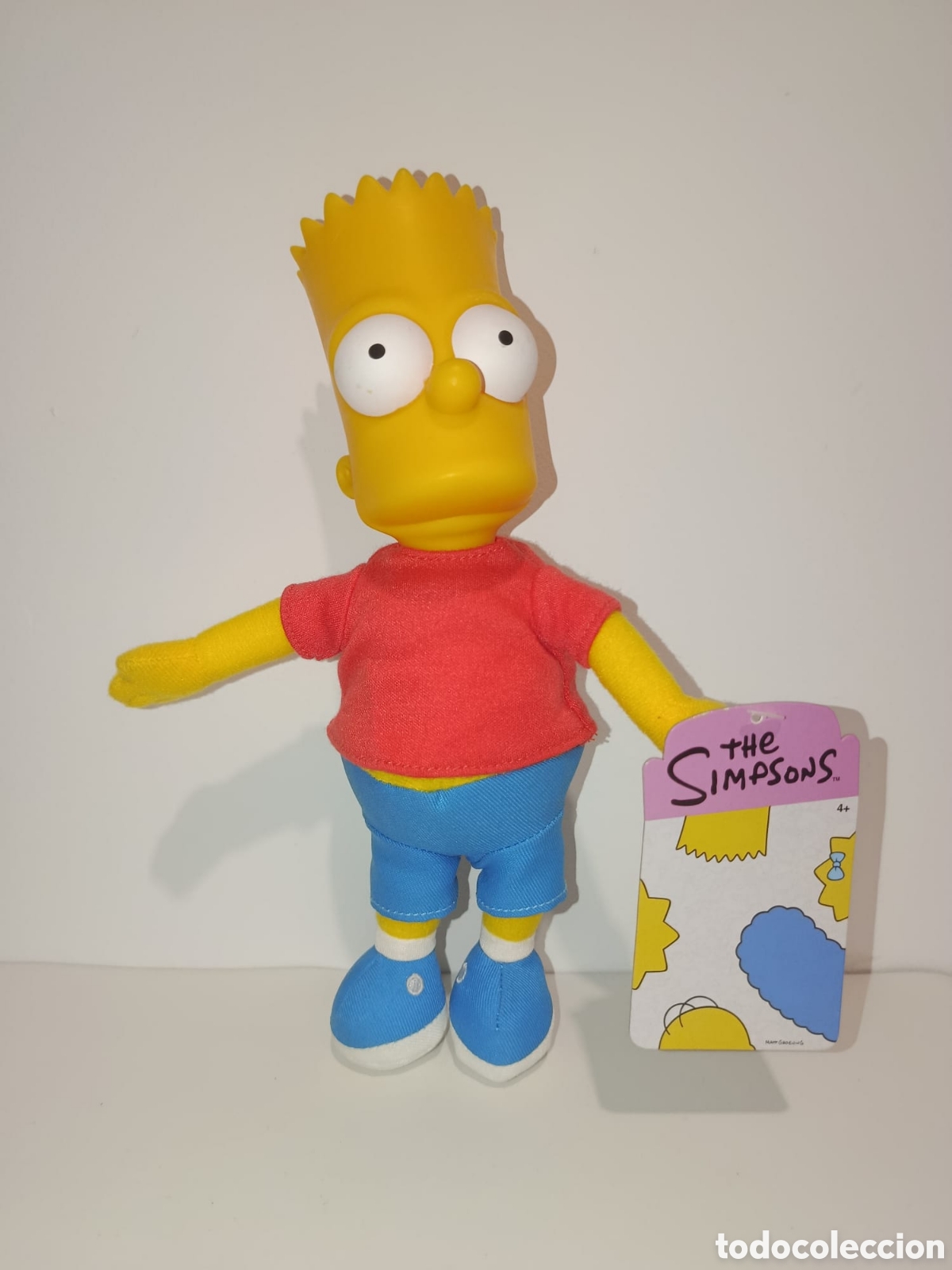 Altes Spielzeug und Spiele: Peluche Bart Simpson Los Simpson JAKKS Pacific Cabeza PVC)