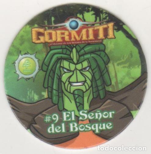 Brinquedos antigos e Jogos de cole&ccedil;&atilde;o: COLECCI&Oacute;N TAZOS CHEETOS GORMITI EL RETORNO DE LOS SE&Ntilde;ORES LA NATURALEZA TAZO #9 9 SE&Ntilde;OR DEL BOSQUE